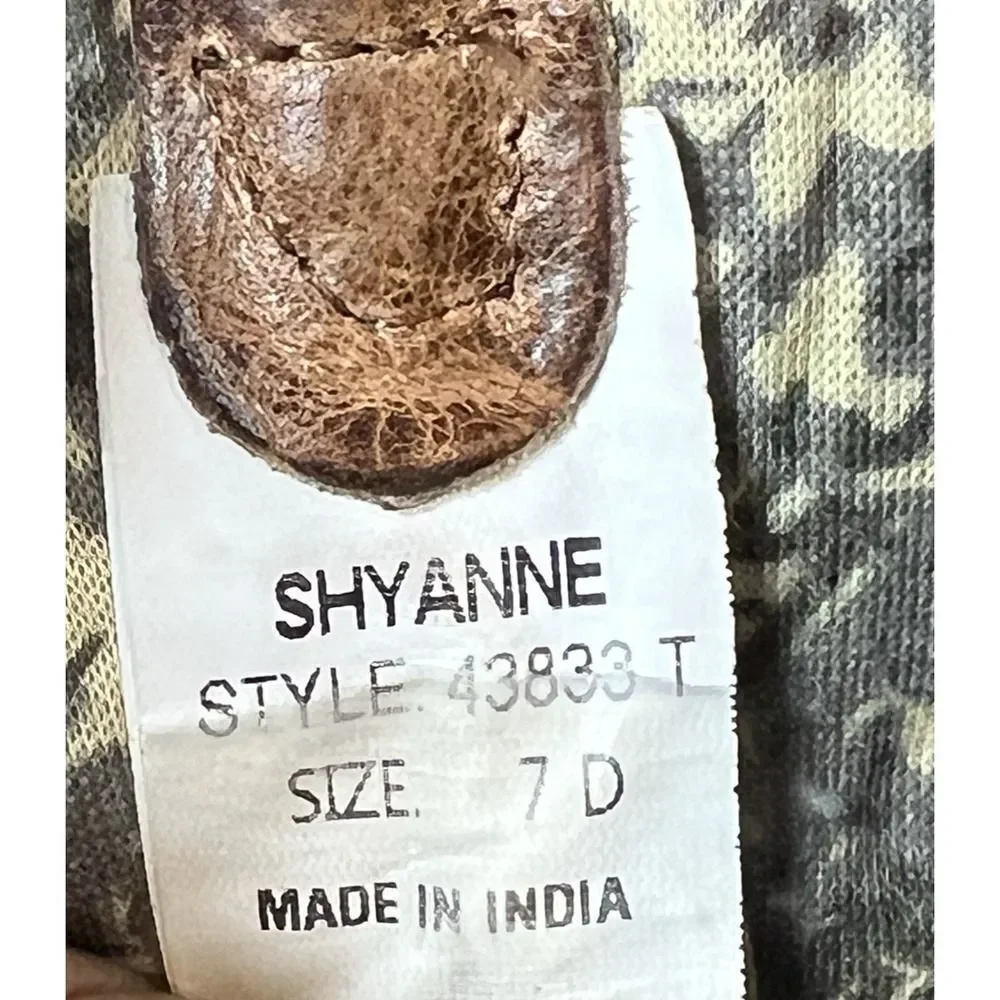 Shyanne Toddler Little Girls Sz 7D Knee High Brown Leather Embroidered Zip Boots